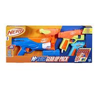 Nerf Pack de 3 blasters N Series Gear Up Pack – 18 fléchettes N1 – Compatible N Series