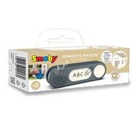 Smoby – Sonnette compatible avec les maisons Smoby – Électronique, Sonnerie Chat/Chien – Gris