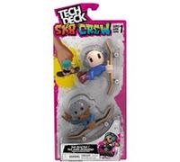 Tech Deck – Pack de 2 Sk8 Crew – 2 skate-doigts + figurines amovibles à clipser – Modèle aléatoire