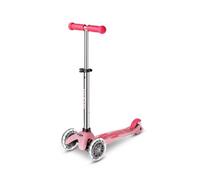 Micro Trottinette enfant 3 roues Mini Deluxe Glow LED Roues lumineuses 2-5 ans Rose