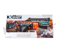 ZURU - XSHOT - Pistolet Skins Last Stand - 16 FLECHES en Mousse - Coloris aléaroire - 36518