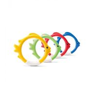 Jeu De Plongée 4 Anneaux Poisson Intex