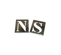 Jeu de pochoirs alphabet A à Z de 100 mm - NESPOLI - 39980100