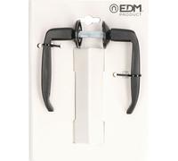 Jeu de poignées EDM 85442 232 aluminium Ø 38 mm
