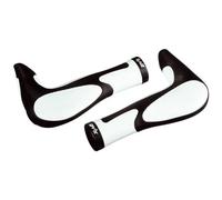 Humpert Poignées AKSB-09.2/2 147 mm Noir/Blanc Vélo MTB
