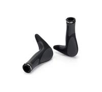 XLC Poignées de vélo Hitch GR-G16 – Noir/Gris