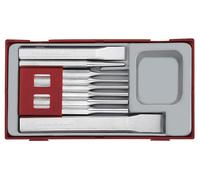 Jeu de poinçon et burin TT1 tray 9 pièces Teng Tools TTPC09