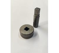 Jeu de poinçon et matrice carré pour BIR5BH10 Birliksan BIR5BH10-VK13