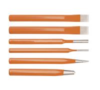 Neo Tools Ensemble de poinçons et burins 33-061 6 pièces