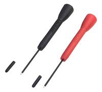 Jeu de pointes de touche de sécurité VOLTCRAFT MSS-101 femelle 2 mm noir, rouge 1 set