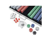 Vidaxl Jeu De Poker Avec 1000 Jetons Aluminium