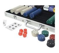 vidaXL Jeu de Poker avec 500 jetons Aluminium