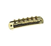 Jeu de ponts de guitare à rayon 9.5, Compatible avec Fender | Acier, rayon de 9,5 pouces, espacement de 52/55 mm, selles de barillet, assemblage de pont(52.5mm GD)