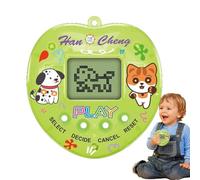 Jeu de porte-clés numérique pour animaux de compagnie, porte-clés virtuel pour animaux de compagnie, machine de jeu portable rétro avec 168 animaux de compagnie | Jouets pour enfants avec 4 boutons