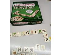 Jeu De Pose Lesedomino BxHxT 26x26x5,5Cm NEU Dominos En Bois
