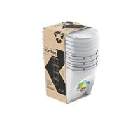 Jeu de poubelles de tri sélectif Sortibox panier de tri 4x25L cendre IKWB25S4