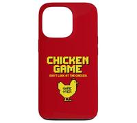 Jeu de Poulet Amusant rétro Arcade 8 Bits Gamer Pixel Art Coque pour iPhone 13 Pro