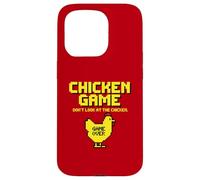 Jeu de Poulet Amusant rétro Arcade 8 Bits Gamer Pixel Art Coque pour iPhone 15 Pro