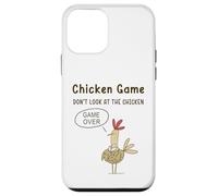 Jeu de Poulet drôle Don't Look at The Chicken Meme Coque pour iPhone 12 Mini