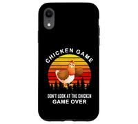 Jeu de Poulet drôle Don't Look at The Chicken Meme Coque pour iPhone XR