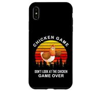 Jeu de Poulet drôle Don't Look at The Chicken Meme Coque pour iPhone XS Max