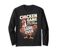 Jeu de Poulet drôle Don't Look at The Chicken Stuly Joke Manche Longue