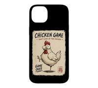 Jeu de Poulet Japonais Don't Look At The Chicken Humour Insolite Coque pour iPhone 14 Plus