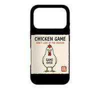 Jeu de Poulet Japonais Don't Look At The Chicken Humour Insolite Coque pour iPhone 17 Pro