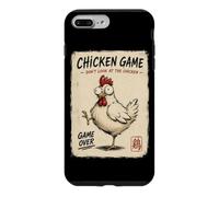 Jeu de Poulet Japonais Don't Look At The Chicken Humour Insolite Coque pour iPhone 7 Plus/8 Plus