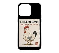 Jeu de Poulet Japonais Don't Look At The Chicken Joke Humour Coque pour iPhone 15 Pro Max