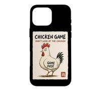 Jeu de Poulet Japonais Don't Look At The Chicken Joke Humour Coque pour iPhone 16 Pro Max