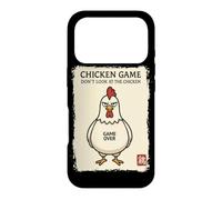 Jeu de Poulet Japonais Don't Look At The Chicken Joke Humour Coque pour iPhone 17 Pro