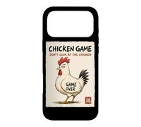 Jeu de Poulet Japonais Don't Look At The Chicken Joke Humour Coque pour iPhone 17 Pro Max