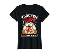 Jeu de Poulet, ne Regardez Pas Le Poulet - Blague Amusante T-Shirt Graphique avec Valeur