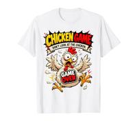 Jeu de Poulet, ne Regardez Pas Le Poulet - Blague Amusante T-Shirt Graphique avec Valeur