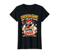 Jeu de Poulet, ne Regardez Pas Le Poulet - Blague Amusante T-Shirt Graphique avec Valeur