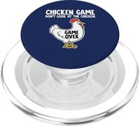 Jeu de poulet : Ne regardez pas le poulet PopSockets PopGrip pour MagSafe