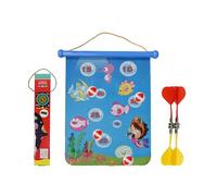 Jeu de pour Fléchettes,Kit de Jouet Interactif en PVC Magnétique pour Jeu de Plage - Set de Fléchettes Magnétique - pour, Garçons, Adolescents, Camping, Cour, Jardin, Arrière-Cour,