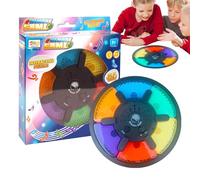 Jeu De Poussée avec Lumière, Jeu De Poussée LED pour, Jouet pour De La Machine De Jeu À Poussée Six-Ke, La Machine De Jeu À Poussée À Difficulté Multiple Améliore La Concentrzion