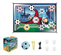 Jeu de précision de Football avec cibles, Buts Pliables for intérieur/extérieur et 1 Ballon, Coordination œil-Main(150 * 100cm)