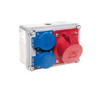 Jeu de prises 16A/5P 2xGS IP54 M20 9969116W