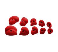 Jeu de prises d'escalade Ocun 5 Jugs Rouge TU