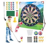 Jeu de puces de golf, tapis d'exercice pour entraînement de golf en intérieur | Entraîneur de sport 4 en 1 pour intérieur et extérieur, adolescents, adultes