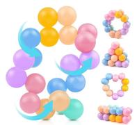 Jeu de Puzzle, Boules sensorielles,Un Jeu Créatif Tout-en-Un Composé de 20 Sphères Qui Peuvent être Balle Anti-Stress pour Adolescents et Adultes, Boule Puzzle pour Les Enfants. (Rose)