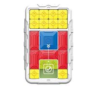 Jeu de puzzle coulissant - Stimule la logique et la concentration avec un jeu de défis sans fin, une conception de tuiles coulissantes magnétiques à tableau compact, un entraînement cérébral à 500 niv