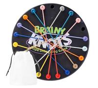 Jeu De Puzzle De Corde - Twisted Tangler Knot Tri Brain Teaser | Jouet De Stratégie De Voyage Portable avec Sac De Rangement, Défi De Filetage Élastique pour Les Et Les Adultes, Pensée Amusant