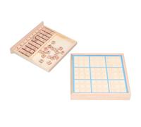 Jeu de puzzle de maths en bois, jouet de bureau d'entraînement cérébral pour les maths, jeu de puzzle de chiffres, jeu d'apprentissage continu de chiffres, jeu de place de chiffres en bois, jeu de bur