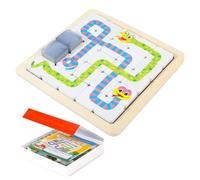 Jeu de Puzzle Échecs sur Plateau - Activité Éducative Portable | Ensemble de Puzzle de Table et Casse-Tête - Idée Cadeau pour Filles Garçons École Maternelle Jardin D'