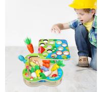 Jeu De Puzzle Éducatif Montessori, Jeu De Correspondance, De Perception Équilibrée, De Couleur, De Pensée Logique, Apprentissage Éducatif Pour Les Tout-Petits