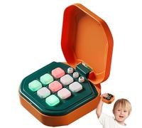 Jeu de puzzle électronique avec console de puzzle, portable, appareil éducatif interactif, design de puzzle convivial pour les voyages avec modes de jeu attrayants à plusieurs niveaux et console